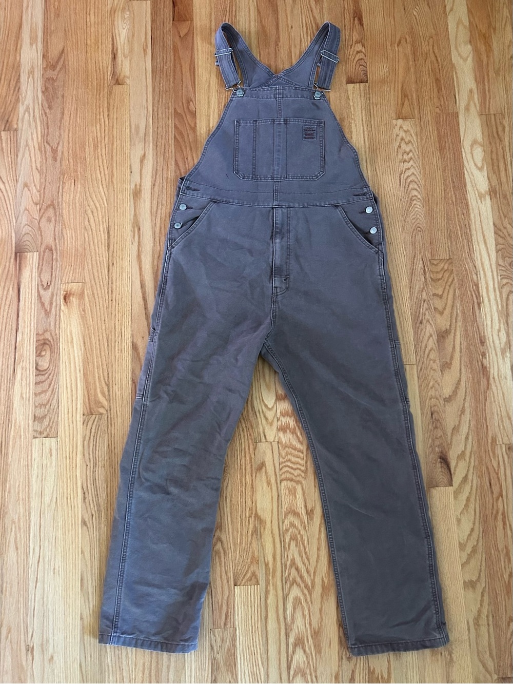 Men's Workwear Bib Overalls - Durable Cotton Canvas